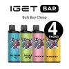 Iget Bar 3500 Puffs Disposable Vape - The Ultimate Portable Vaping Experience for Flavor Enthusiasts