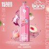 Mini Vape Pen Bang King 15000 Puff Shisha Digital Screen Vape Liquid Crystal Bar 15000 Puffs Al Fahker Shisha