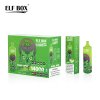 ELF BOX 14000 Pro Puffs Disposable E Cigarettes Vapers Puff 14k 0% 2% 3% 5% LED Display 1.0ohm Mesh Coil 25ml Prefilled Pod 600mah Rechargeable RGB Light Lanyard Pen