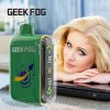 Geek Fog Pulse 10000 Puffs Regular 20000 Puffs LED Screen Wholesale Disposable Vape Pen Electronic Cigarette Dual Mesh Coil Rechargeable Battery