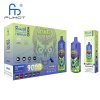 Original Randm Tornado 9000 PRO Puffs Digital Puff 9K Vapers Disposable Electronic Cigarette fumot Vape