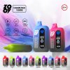 EU Warehouse Zooy 15000 Puffs 12000 Vapers Disposable Vape Pen E Cigarette Puff 15K Tornado Vape with Display Screen Wholesale Cigarette