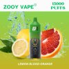 15000 Puff Zooy King 15k 15000 Puffs Vaper Desechables E Cgarette Disposable Vape With Power Display