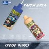 Disposable Vape Puff 12K Refillable Oil Electronic Cigarette Vapen Drta 12000 Puff EU Warehouse