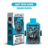 Happ Bar Electronic Cigarette 10000 Puffs Disposable Vape Puff Happ Bar Spin 10000