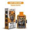Happ Bar Electronic Cigarette 10000 Puffs Disposable Vape Puff Happ Bar Spin 10000