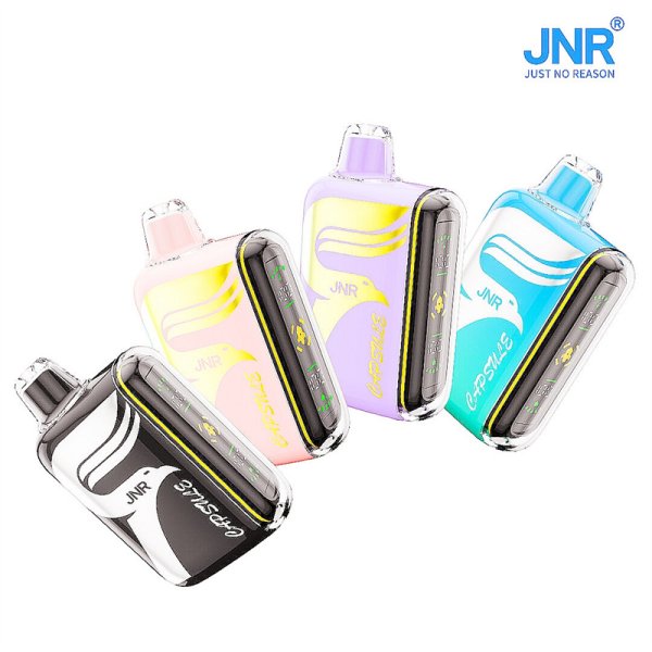 Jnr Capsule 15000 Puffs ,Disposable Vape ,Puff Bar ,Dual Mesh Coil ,Electronic Cigarette