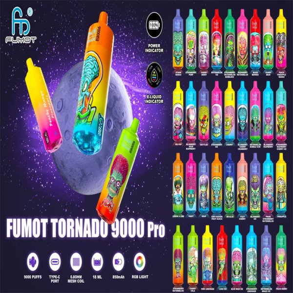 fumot vape,puff 9000,puff 9k,randm 9000,randm tornado,tornado 9000