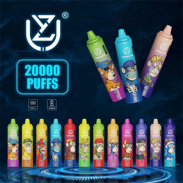 DISPOSABLE VAPE,PUFF,tornado,Uzy 20K Puff,Uzy Tornado 20K Puff