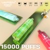 Local Warehouse Vapen Shisha Disposable Vape Portable E Cigarette Pod Electronic Cigarette Vape Pen Shisha 15000 Crown Vapes