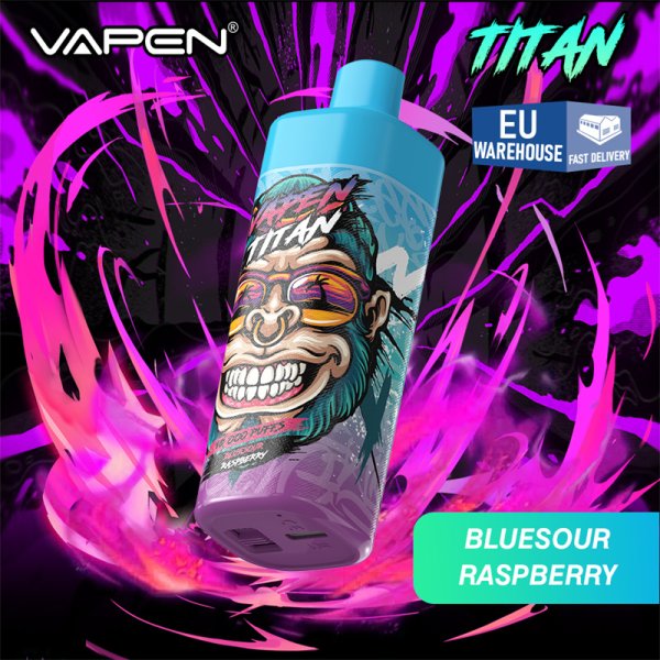 VAPEN-TITAN-SHISHA-HOOKAH-DISPOSAVLE-VAPE-Razz-bar-geekbar-elfbar-Jnr-vape-RANDM-RM