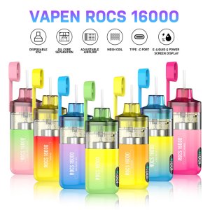 Vapen Rocs 16000 Puffs randm tonardo razz bar jnr vape vapsolo vapes disposable electronic cigarette