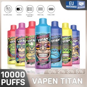 Vapen Titan 10000 Puff,vapen puff,vapes,disposable electronic cigarette,disposable vape,razz bar vapes,local warehouse