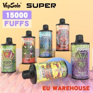 Vapsolo Super 15k,Vapsolo 15000 puff ,puff Tornado,puff 15000, Puff Bar, Vape ,Disposable Electronic Cigarette