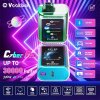 Disposable Vape Vookbar Cyber PRO 30K Puffs Wholesale I Vape 2024 New Arrivial Original E Cigarette Rechargeable Type-C Light LED Glowing E-Cig Hot Sell Waka