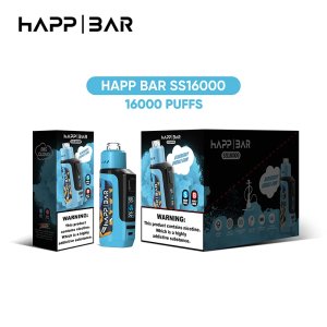 Wholesale Disposable Electronic Cigarette Vape Dtl Full Screen Happ Bar Ss 16000 Puffs