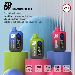 Zooy Diamond 15000 Puff ,Zooy Diamond 15k ,puff Tornado ,Vaper , Display, Disposable Vape,zooy vape