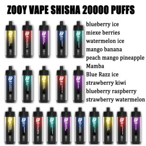 Zooy Shisha 20000 Puff,zooy 20k puff , DTL, Disposable Vape , 20K Puff,vaper