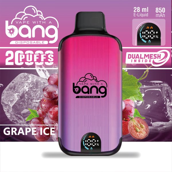 bang 20000 Puffs New Product LED Display Disposable Vape