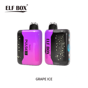 ELF BOX PULSE X vape disposable vape grape ice