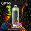 OKSO shisha hookah mega 50k dtl shisha disposable vape BLUEBERRY RASPBERRY CHERRY LADY KILLA