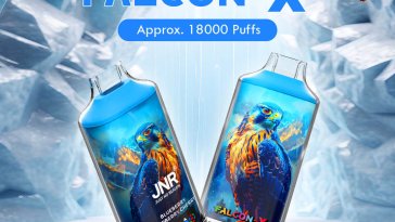JNR FALCON-X 18K puffs vape blueberry raspberry cherry 01
