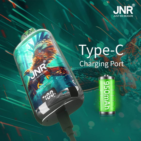 JNR FALCON-X⁺ 28000 puffs vape mango passion fruit
