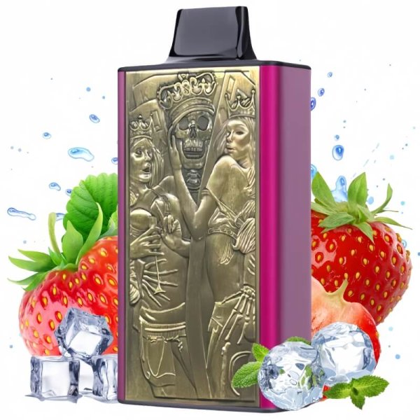 JNR MEGA BOX 25000 puffs vape strawberry ice