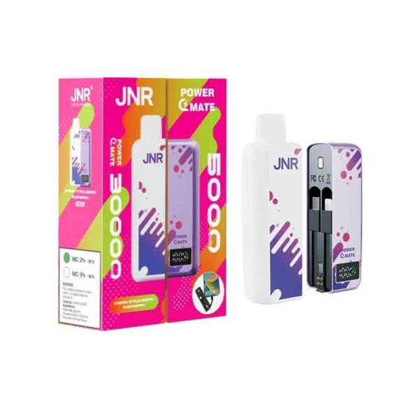 JNR POWER MATE 30K puffs vape cherry strawberry raspberry