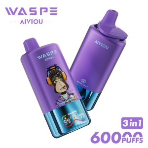 WASPE AIVIOU 60k puff 3 in 1 vape