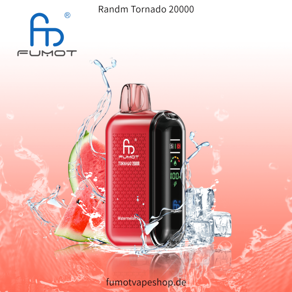 fumot Randm Tornado 20k puff disposable vape 03