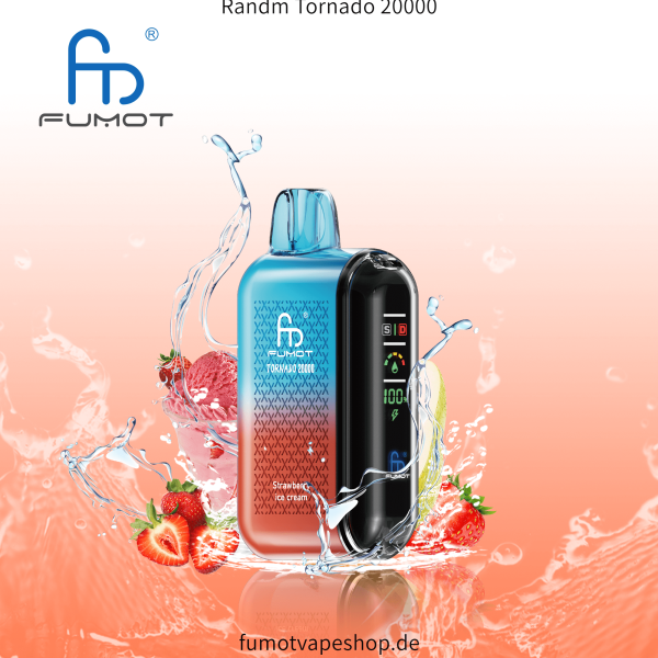 fumot Randm Tornado 20k puff disposable vape 05