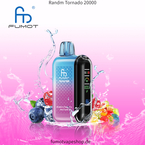 fumot Randm Tornado 20k puff disposable vape 06