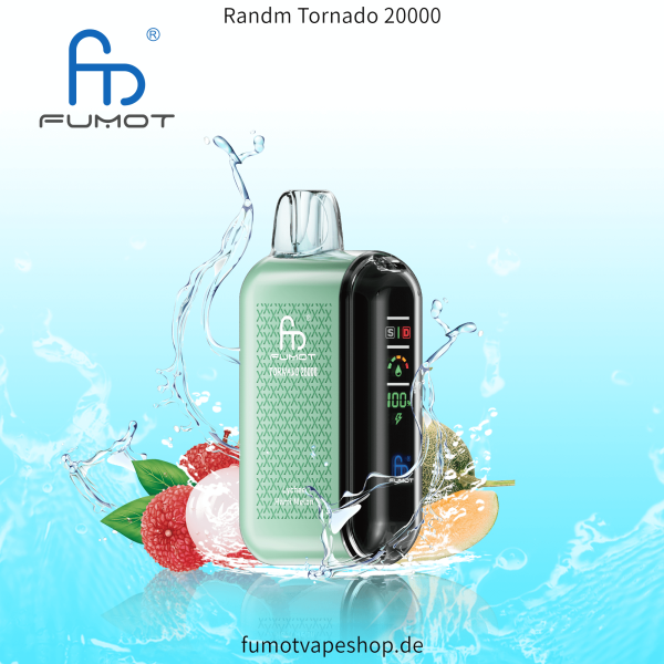 fumot Randm Tornado 20k puff disposable vape 09