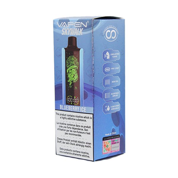 vapen skywalk 30k puffs blueberry ice