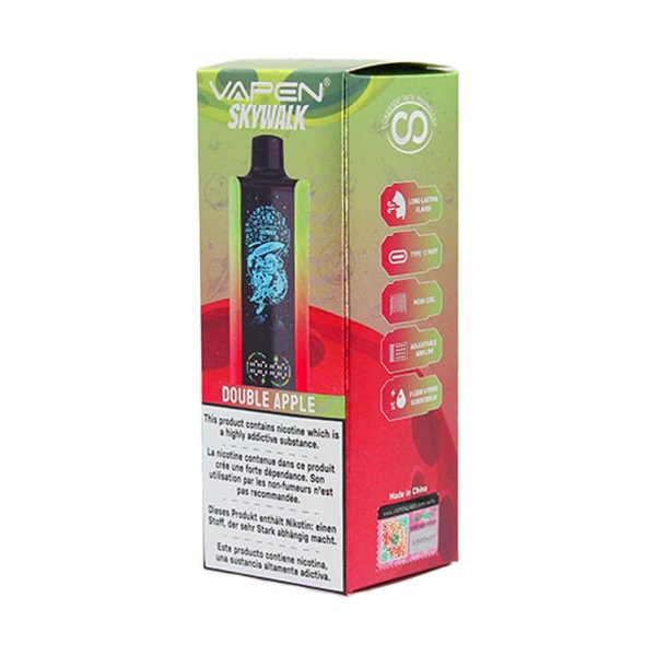 vapen skywalk 30k puffs double apple