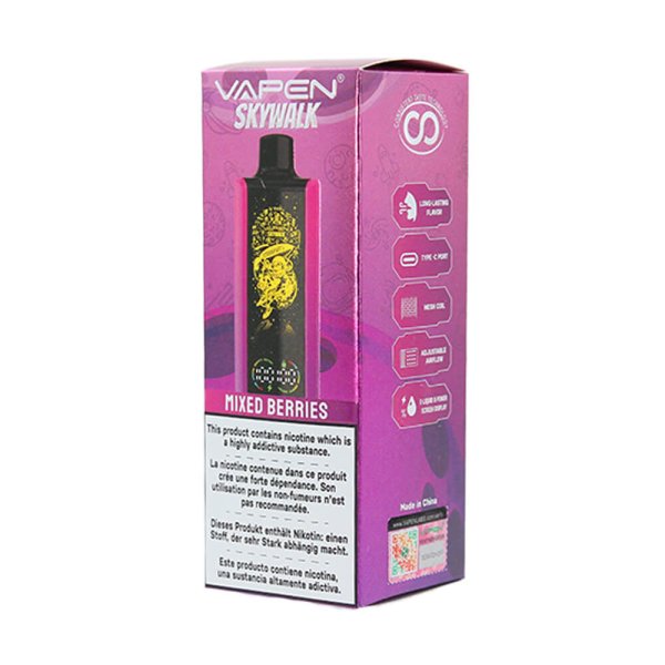 vapen skywalk 30k puffs mixed berries