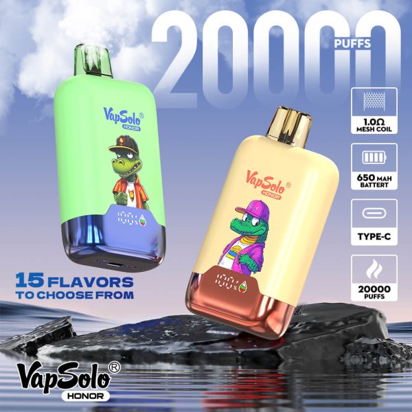 VAPSOLO HONOR 20K Puffs Vape 04