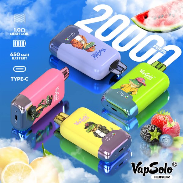 VAPSOLO HONOR 20K Puffs Vape 06