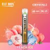 Elf Box Crystal Bar 600 Puffs disposable vape Peach Ice
