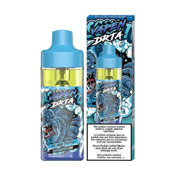 VAPEN DRTA 12000 Puffs Vape blueberry ice