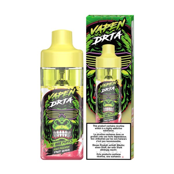 VAPEN DRTA 12000 Puffs Vape kiwi passion fruit